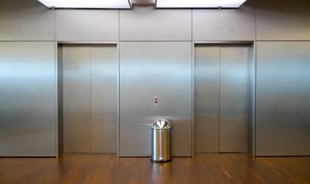 mon chien a peur de l'ascenseur
